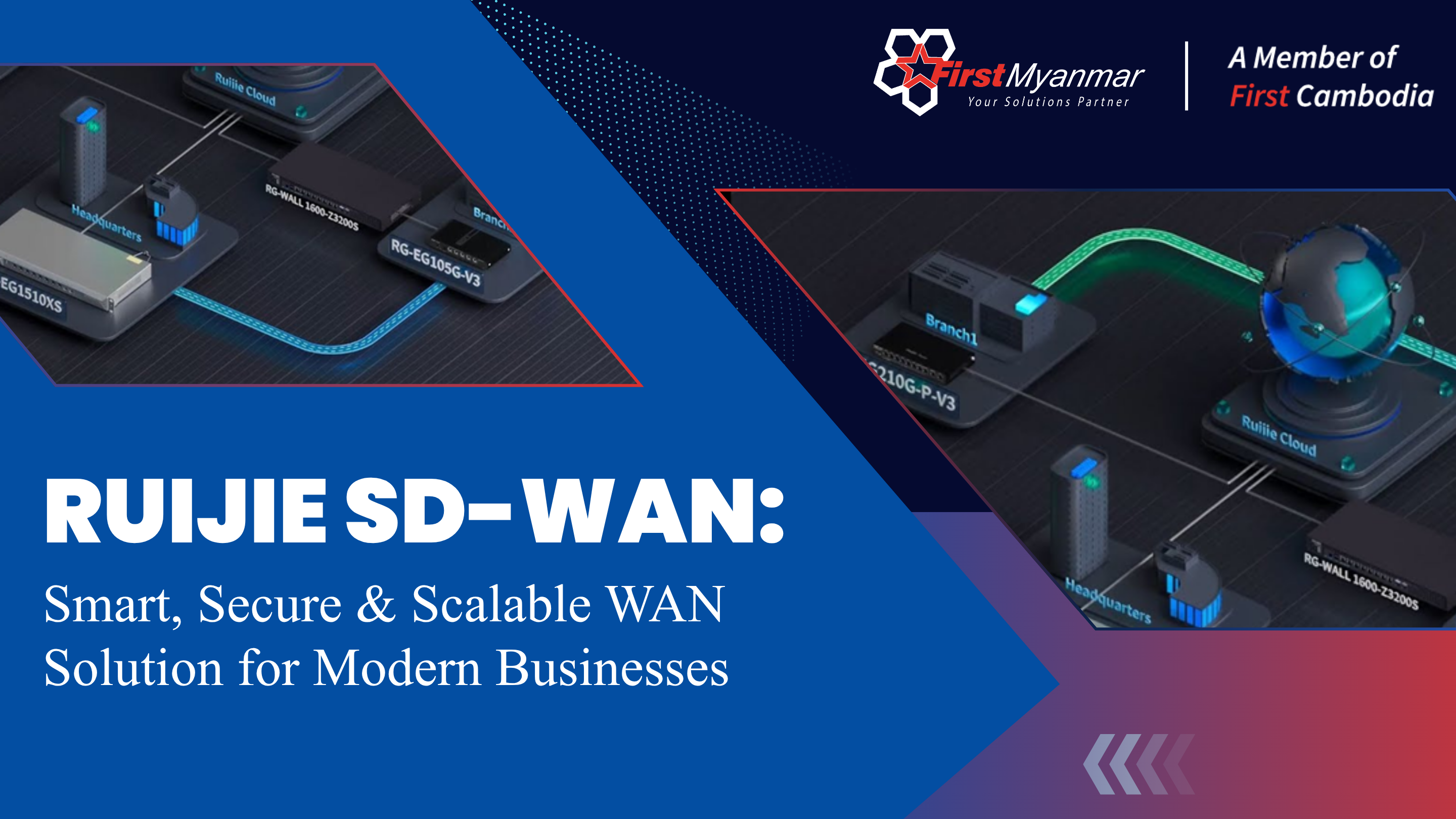 Ruijie SD-WAN: Smart, Secure & Scalable WAN Solution for Modern Businesses